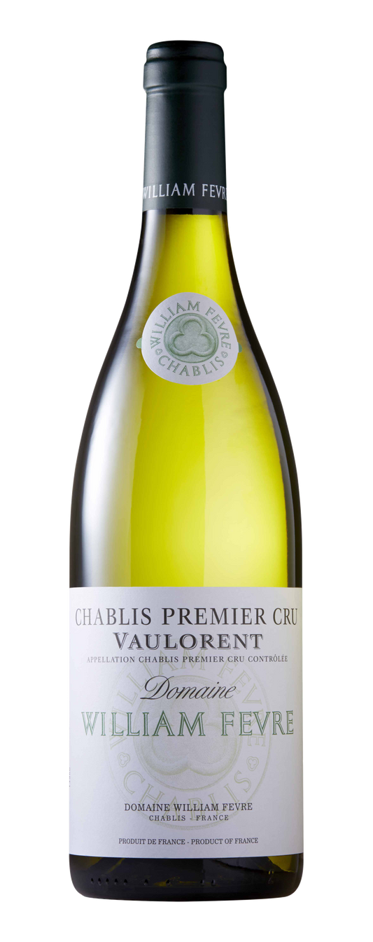 William Fevre Chablis Vaulorent Premier Cru 2022  Front Bottle Shot