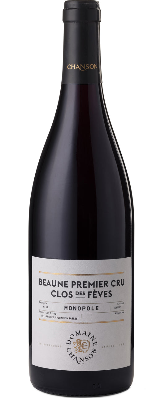 Chanson Pere & Fils Beaune Clos des Feves Premier Cru Monopole 2022  Front Bottle Shot