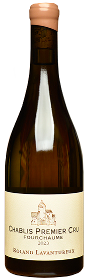 Roland Lavantureux Chablis Fourchaume Premier Cru 2023  Front Bottle Shot