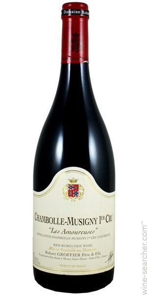 Domaine Robert Groffier Chambolle-Musigny Les Amoureuses Premier Cru 2019  Front Bottle Shot