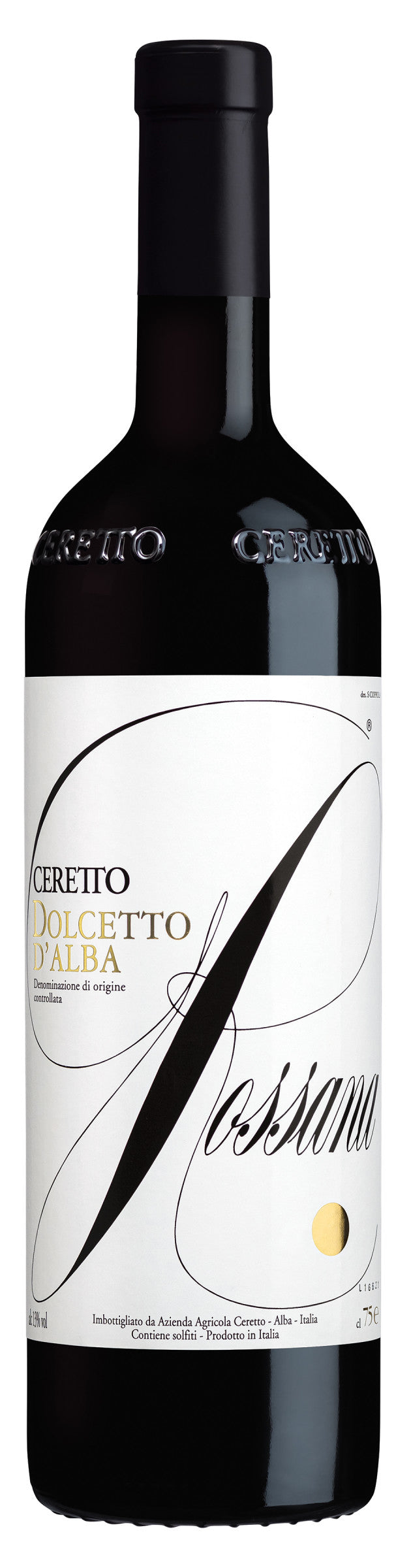 Ceretto Rossana Dolcetto d'Alba 2021  Front Bottle Shot