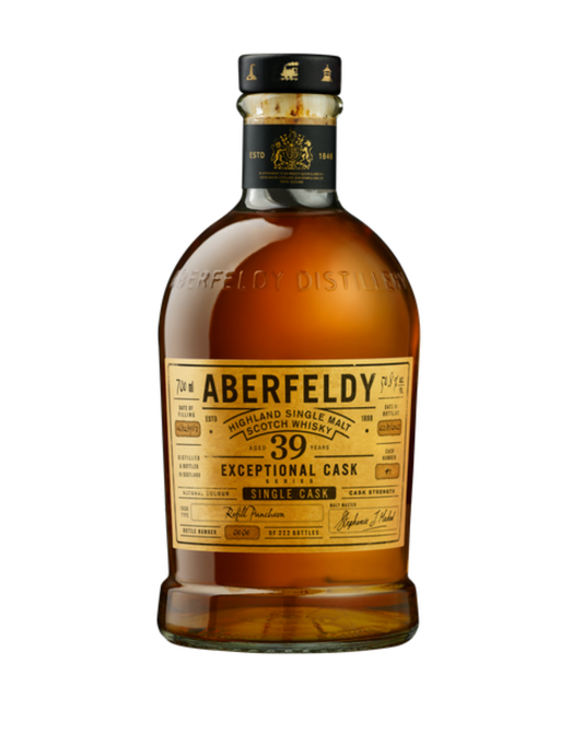 ABERFELDY 39 YEAR OLD EXCEPTIONAL CASK SINGLE MALT WHISKY 700 ML