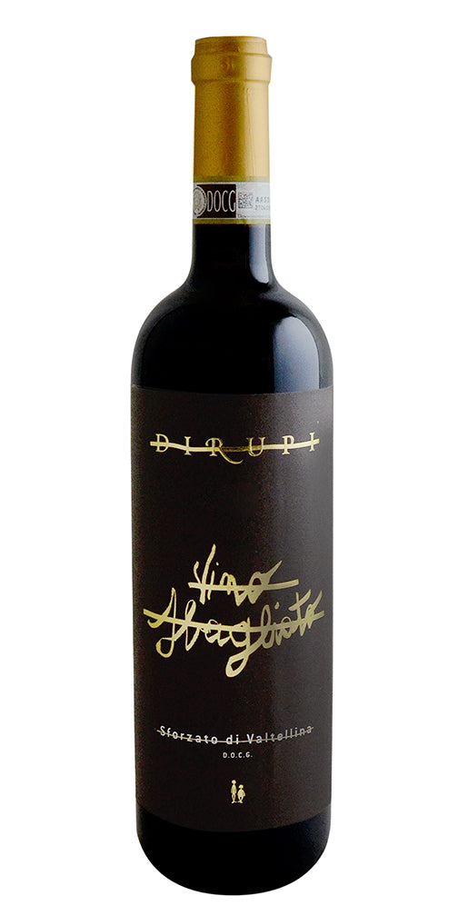 Dirupi Sforzato di Valtellina Vino Sbagliato 2016  Front Bottle Shot