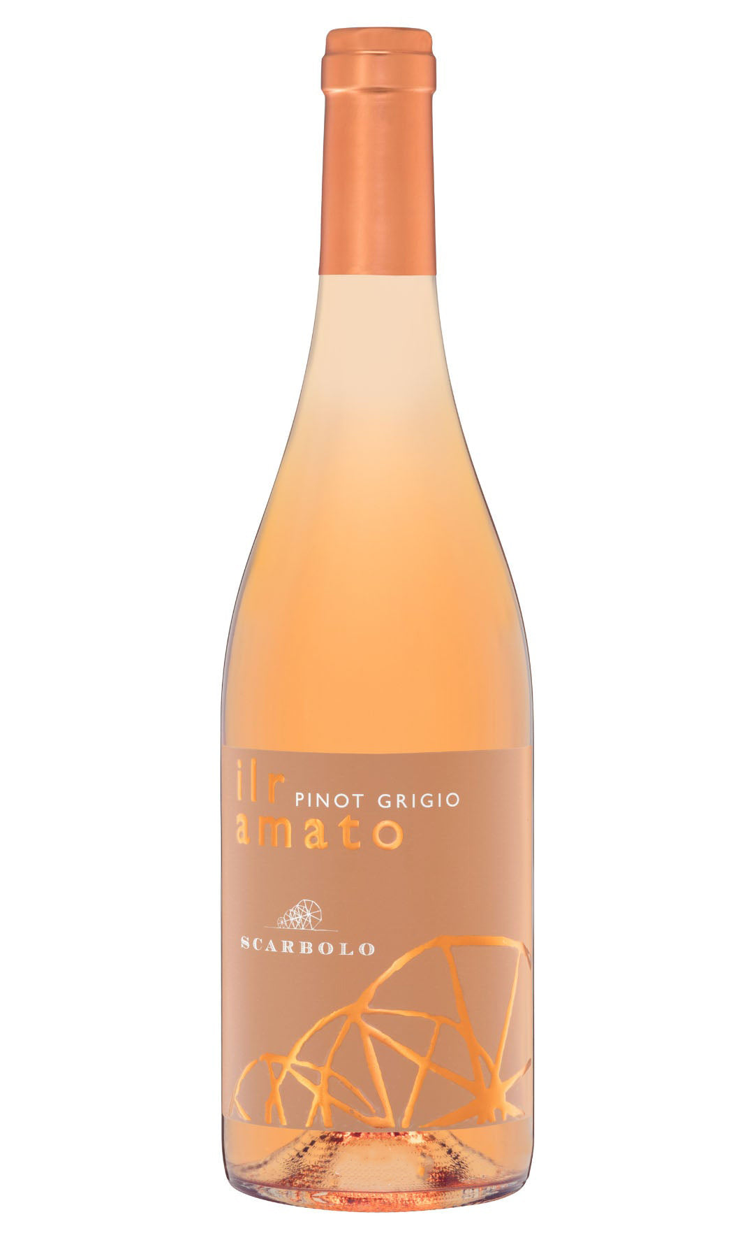 Scarbolo Il Ramato Pinot Grigio 2022  Front Bottle Shot