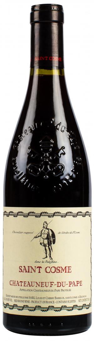 Chateau de Saint Cosme Chateauneuf-du-Pape 2020  Front Bottle Shot