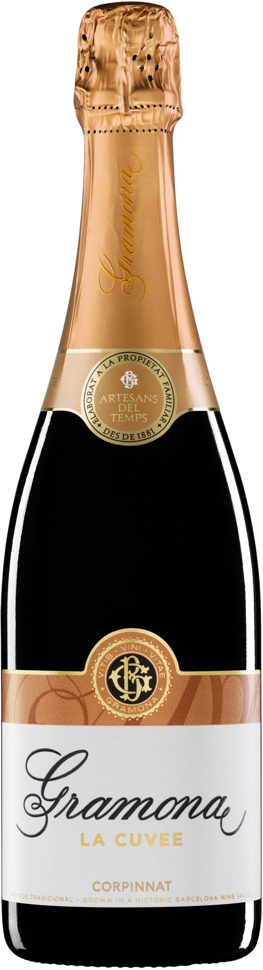 Gramona La Cuvee 2021  Front Bottle Shot