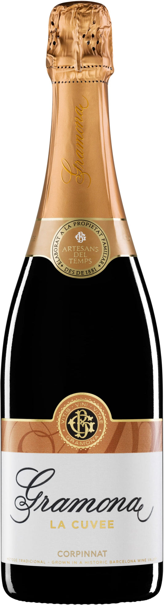 Gramona La Cuvee 2021  Front Bottle Shot