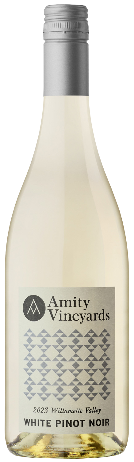 Amity White Pinot Noir 2023  Front Bottle Shot