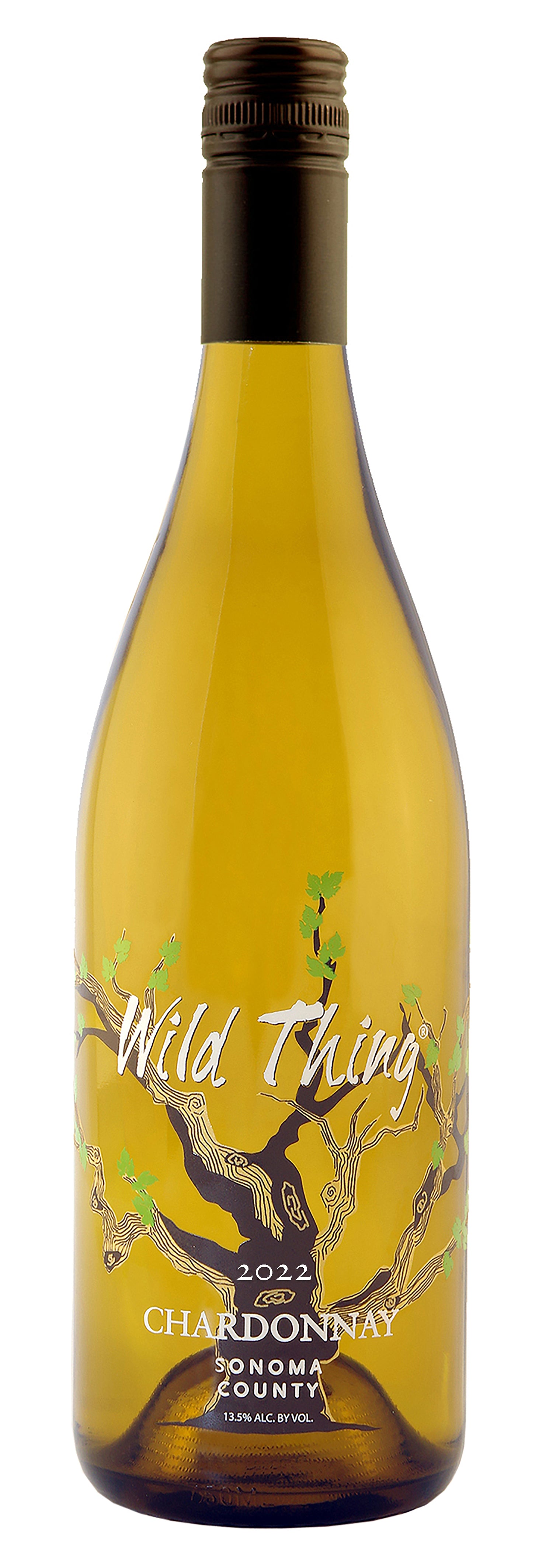 Carol Shelton Wild Thing Chardonnay 2022  Front Bottle Shot