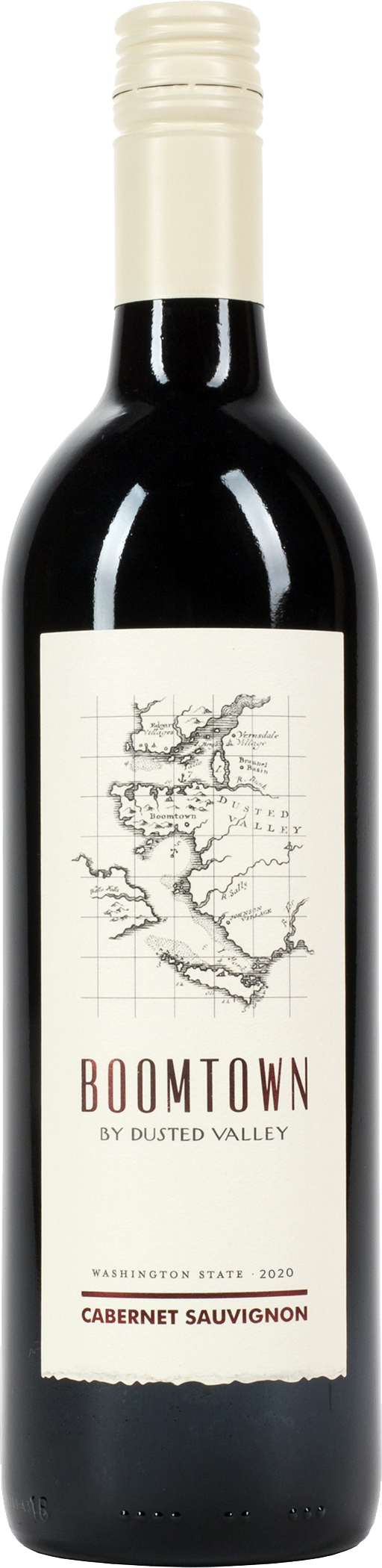 Boomtown by Dusted Valley Cabernet Sauvignon 2020  Front Bottle Shot