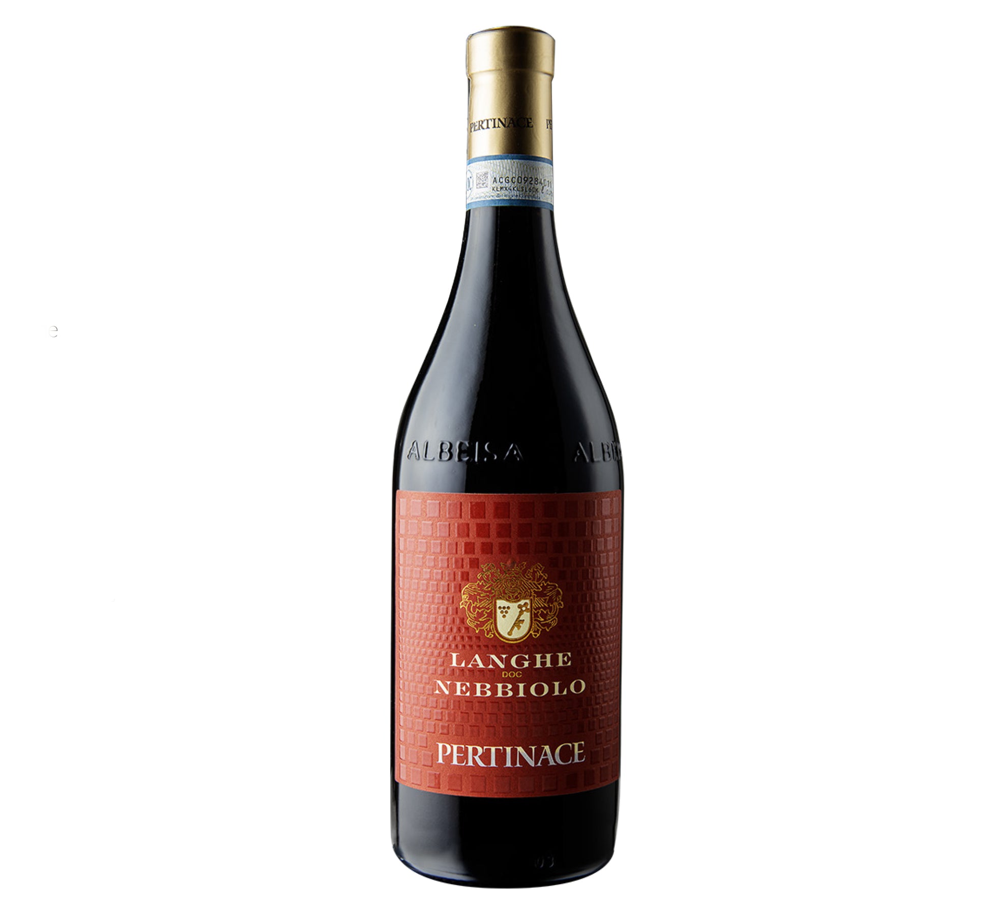 Pertinace Nebbiolo 2022  Front Bottle Shot