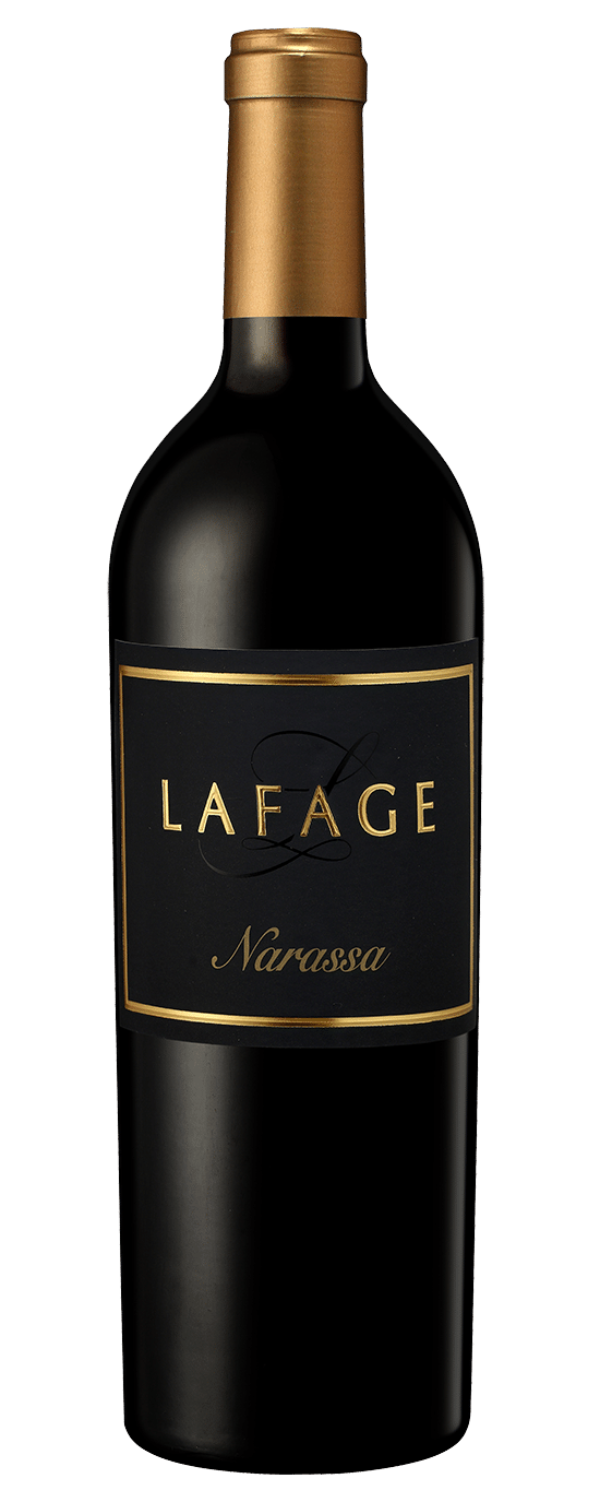 Domaine Lafage Narassa Cotes Catalanes Rouge 2020  Front Bottle Shot