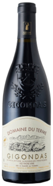 Domaine du Terme Gigondas 2021  Front Bottle Shot