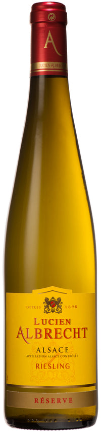 Lucien Albrecht Reserve Riesling 2023  Front Bottle Shot