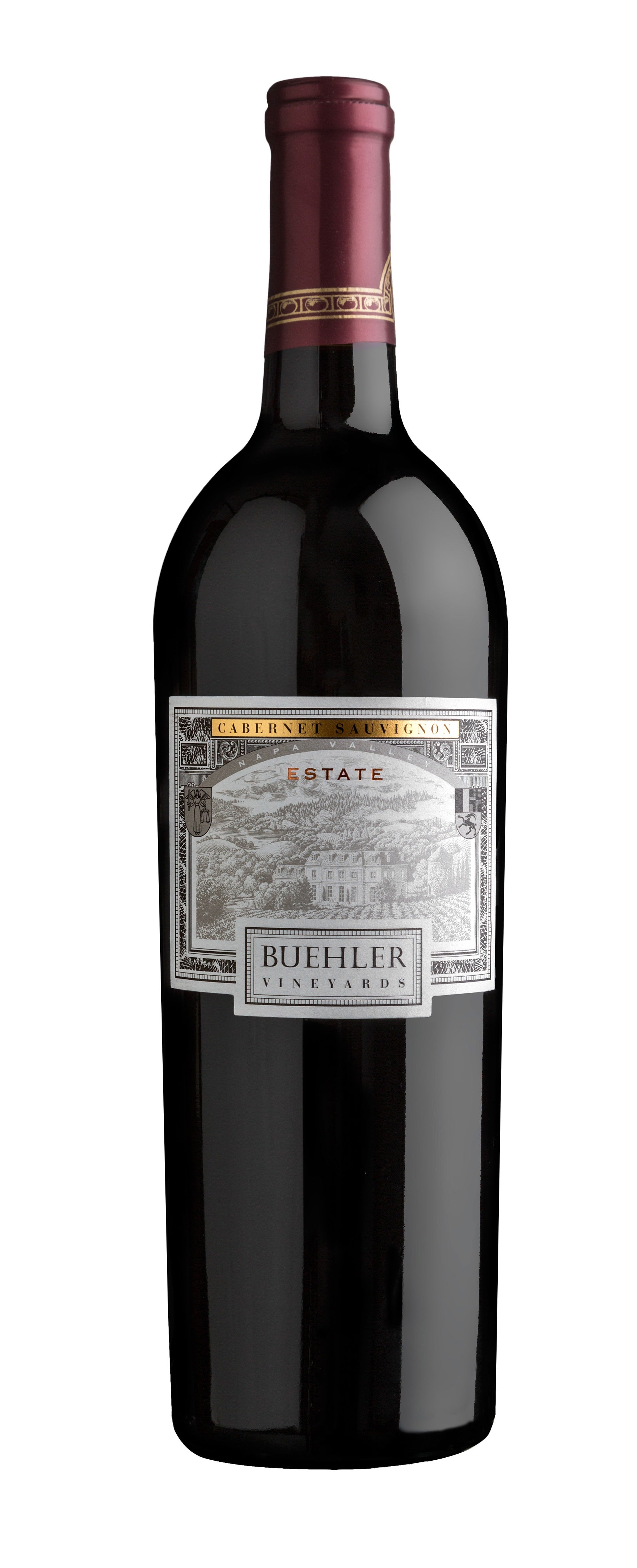 Buehler Estate Cabernet Sauvignon 2019  Front Bottle Shot