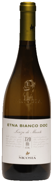 Nicosia Etna Bianco Lenza di Munti 2022  Front Bottle Shot