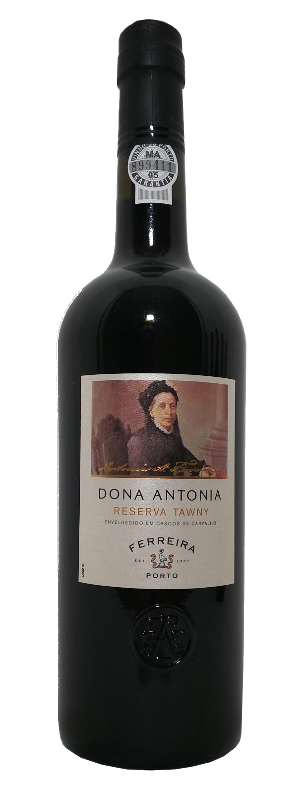 Ferreira Porto Dona Antonia Reserva Tawny Port  Front Bottle Shot