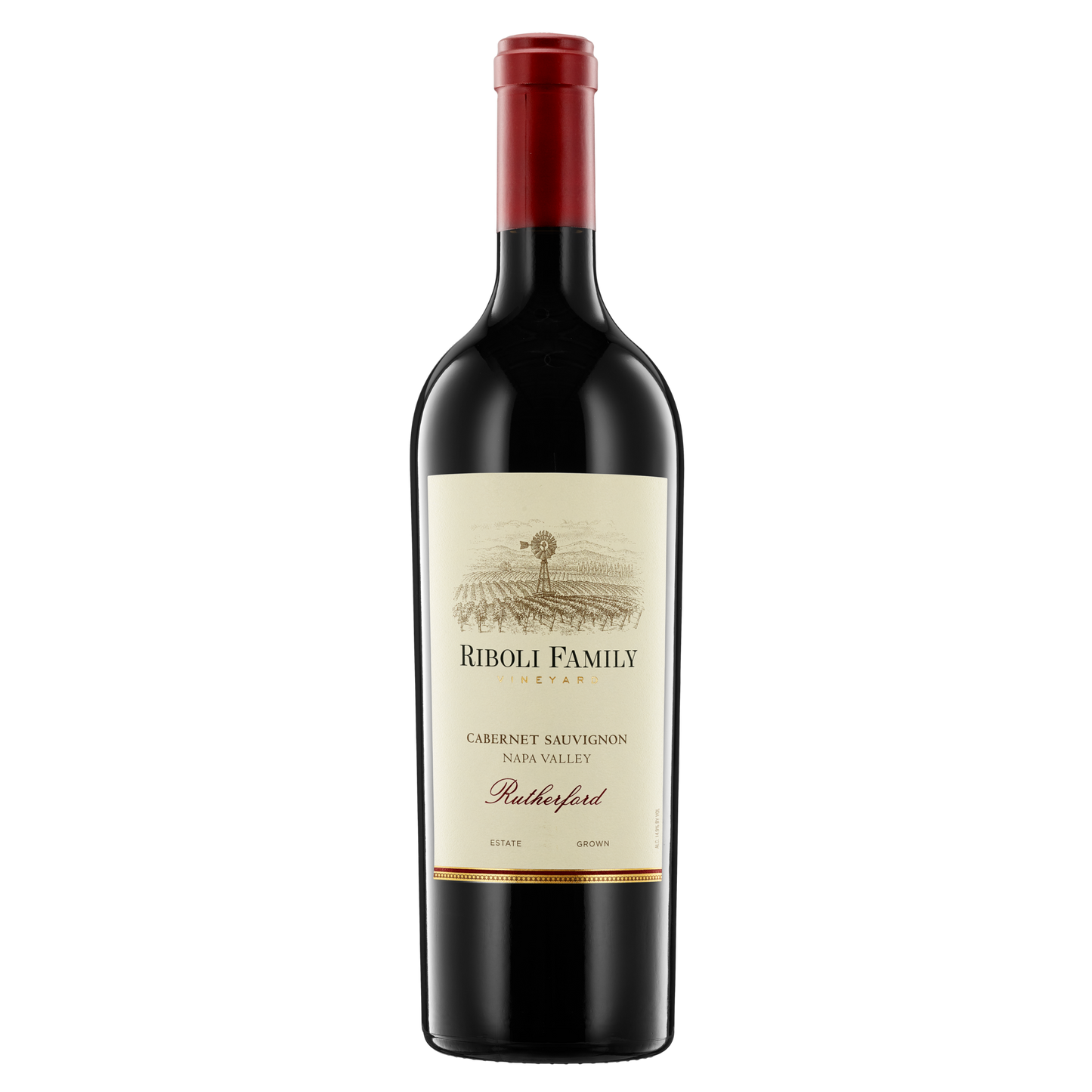 Riboli Family Cabernet Sauvignon 2019  Front Bottle Shot