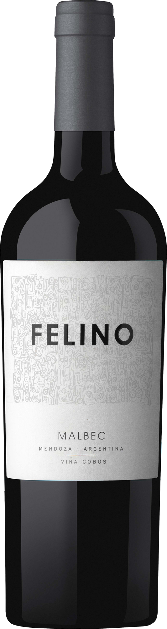 Vina Cobos Felino Malbec 2023  Front Bottle Shot