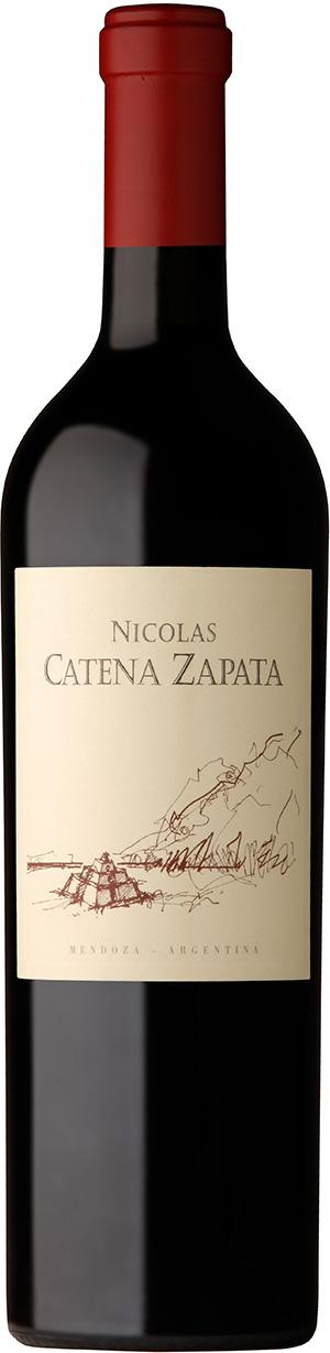 Catena Zapata Nicolas 2020  Front Bottle Shot
