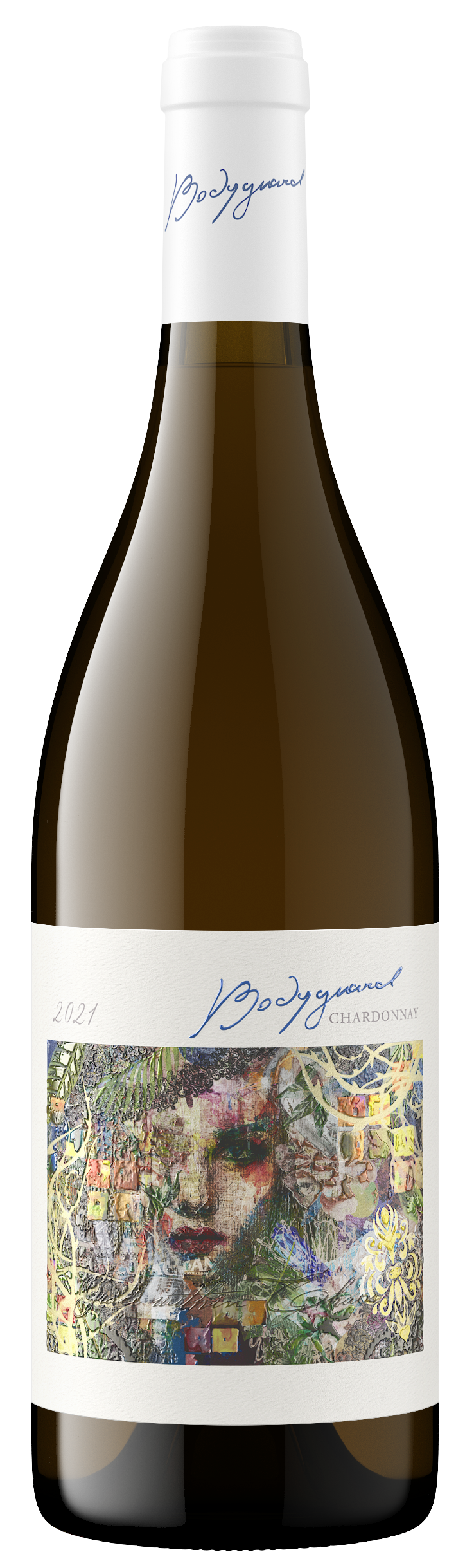 DAOU Bodyguard Chardonnay 2021  Front Bottle Shot