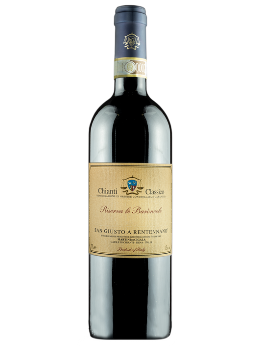 San Giusto a Rentennano Chianti Classico Riserva Le Baroncole 2020  Front Bottle Shot