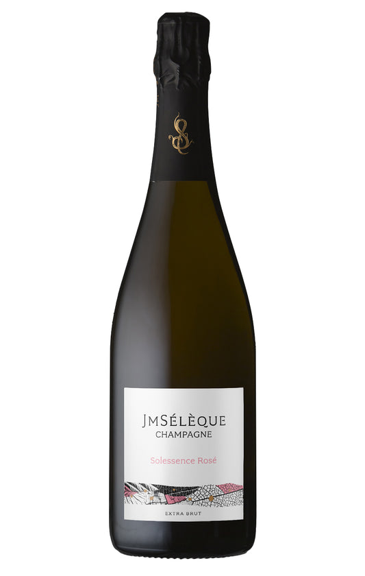 J-M Seleque Solessence Rose Extra Brut  Front Bottle Shot