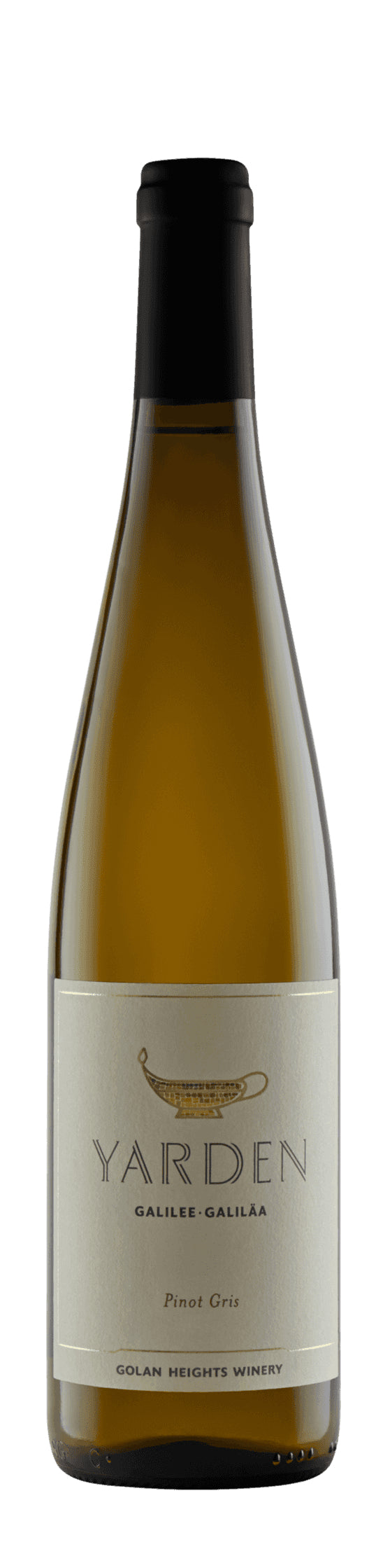 Yarden Pinot Gris (OK Kosher) 2023  Front Bottle Shot