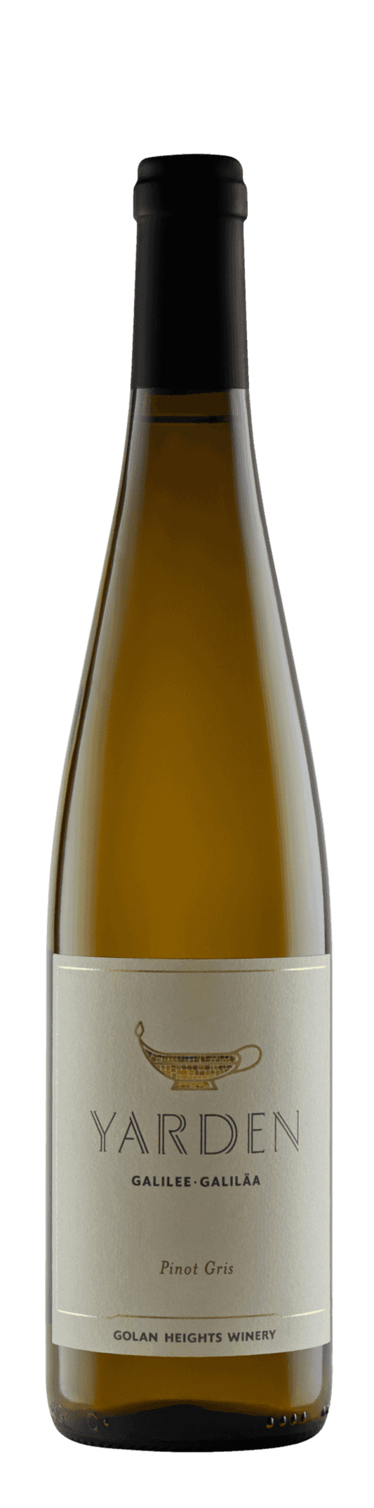 Yarden Pinot Gris (OK Kosher) 2023  Front Bottle Shot