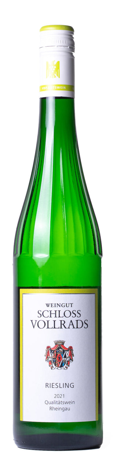 Schloss Vollrads Rheingau Riesling QbA 2021  Front Bottle Shot