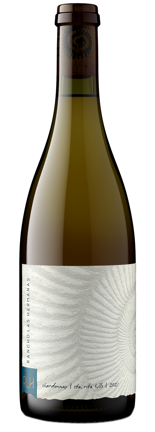 Rancho Las Hermanas Sta. Rita Hills Chardonnay 2021  Front Bottle Shot