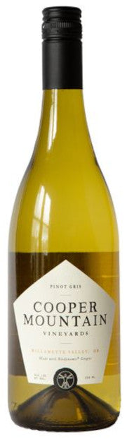 Cooper Mountain Pinot Gris 2022  Front Bottle Shot
