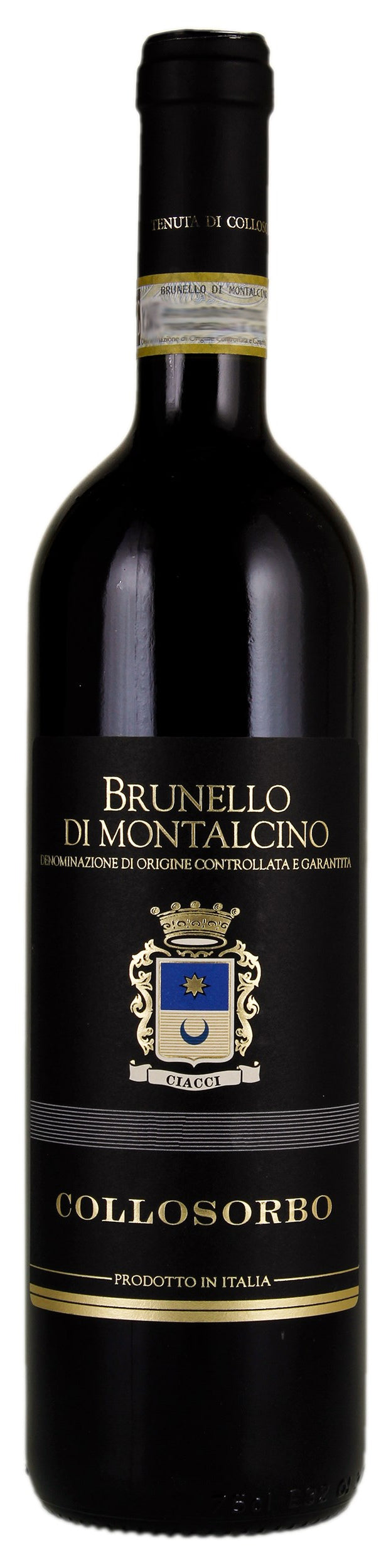 Collosorbo Brunello di Montalcino 2019  Front Bottle Shot