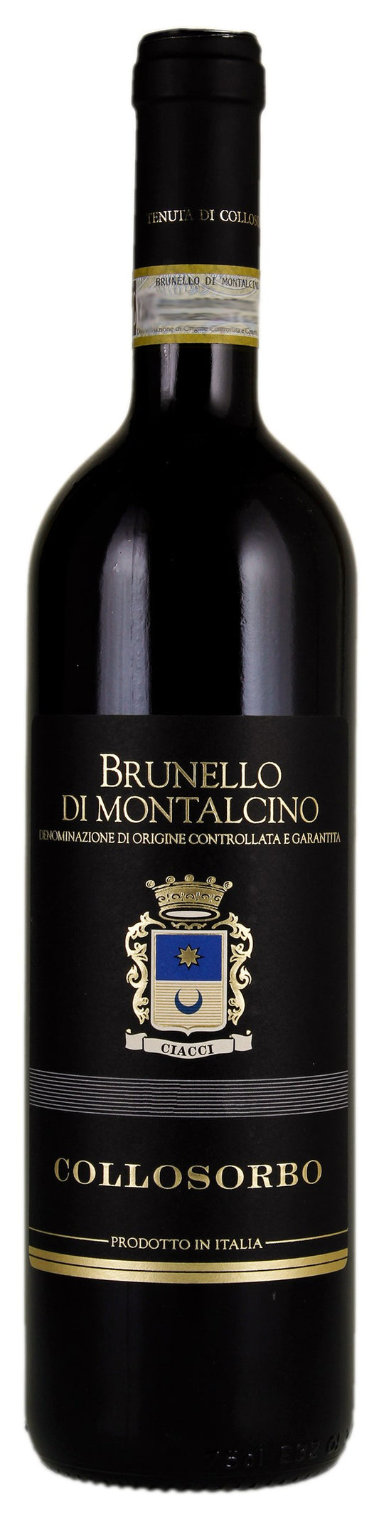 Collosorbo Brunello di Montalcino 2019  Front Bottle Shot