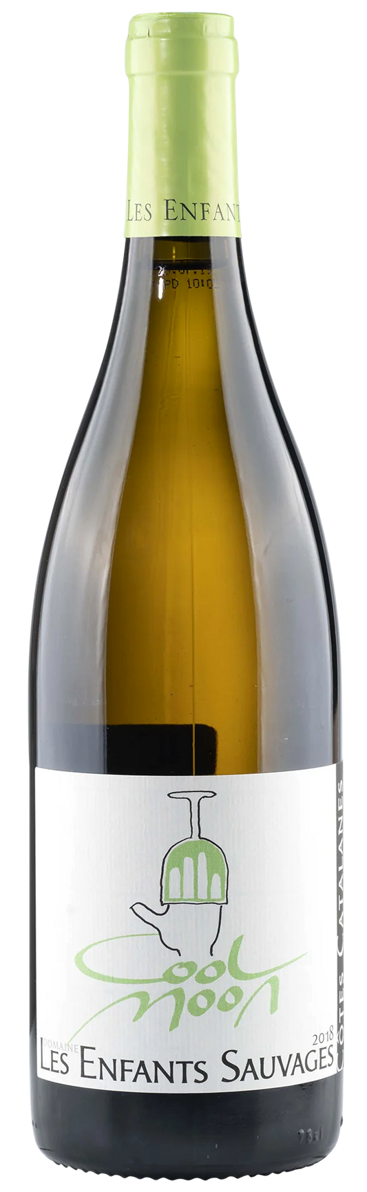 Les Enfants Sauvages Cool Moon Cotes Catalanes Blanc 2022  Front Bottle Shot