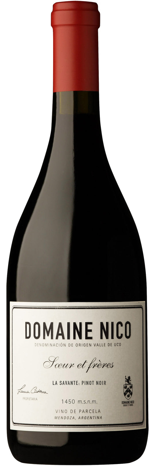 Domaine Nico La Savante Pinot Noir 2021  Front Bottle Shot