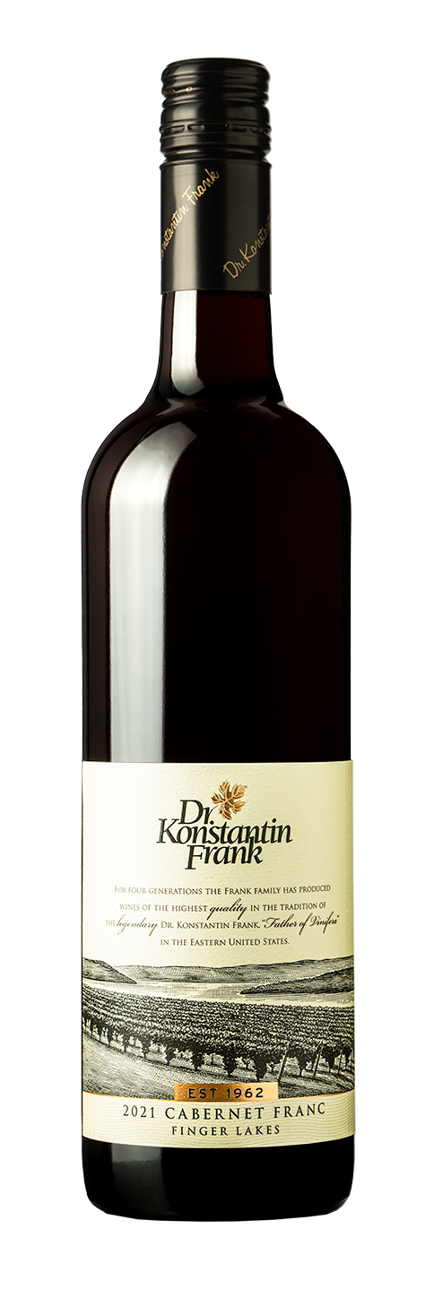 Dr. Konstantin Frank Cabernet Franc 2021  Front Bottle Shot