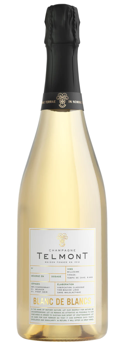 Champagne Telmont Blanc de Blancs 2013  Front Bottle Shot