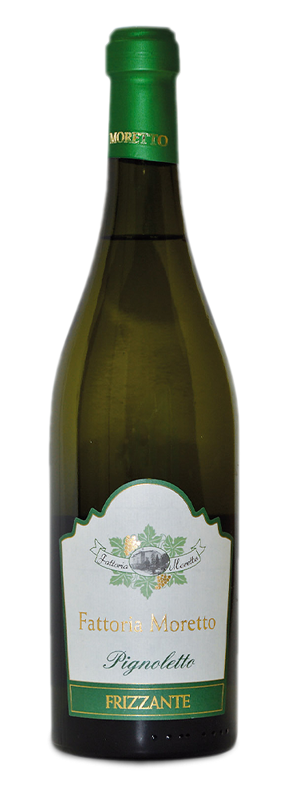 Fattoria Moretto Pignoletto dell'Emilia Bianco Frizzante Secco  Front Bottle Shot