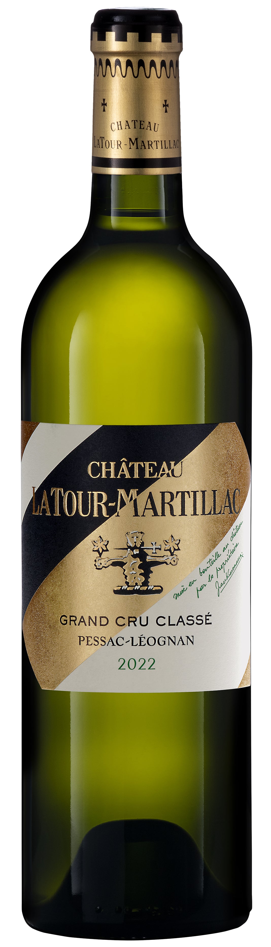 Chateau Latour-Martillac Blanc 2022  Front Bottle Shot