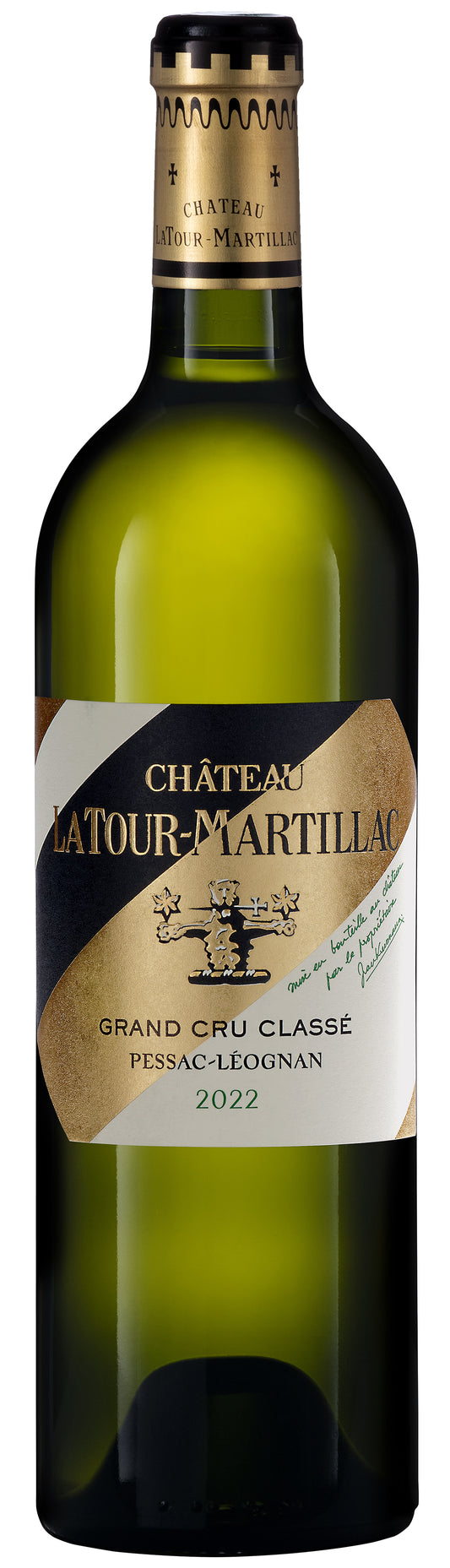Chateau Latour-Martillac Blanc 2022  Front Bottle Shot
