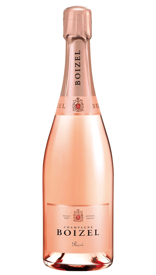 Boizel Brut Rose  Front Bottle Shot