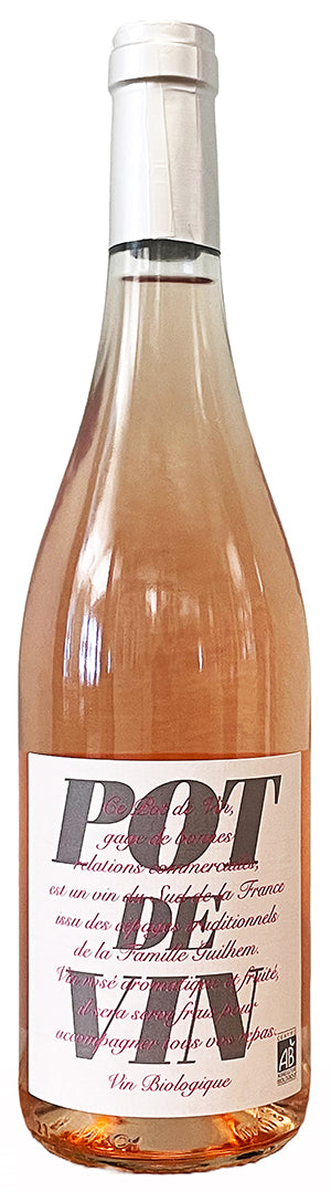 Chateau Guilhem Pot de Vin Rose 2022  Front Bottle Shot