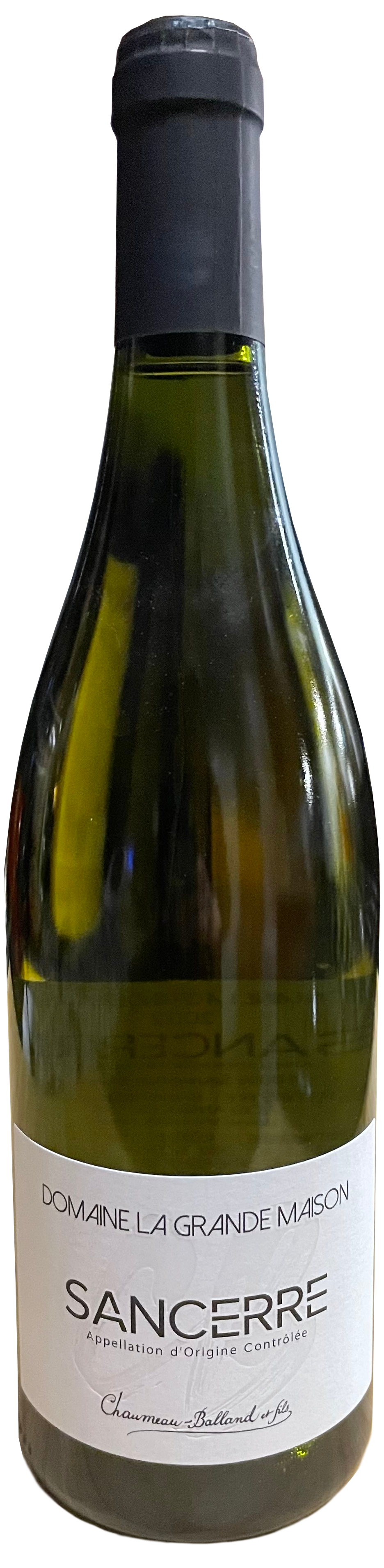 Chaumeau-Balland Sancerre Blanc Domaine La Grande Maison 2023  Front Bottle Shot