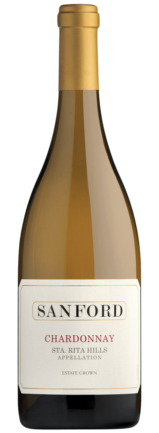 Sanford Sta. Rita Hills Chardonnay 2022  Front Bottle Shot