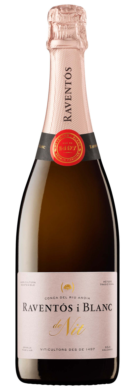 Raventos i Blanc de Nit Rose 2022  Front Bottle Shot
