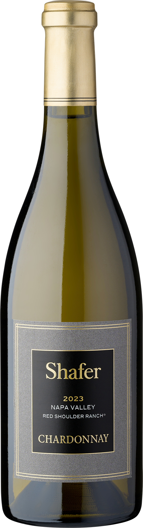 Shafer Red Shoulder Ranch Chardonnay 2023  Front Bottle Shot