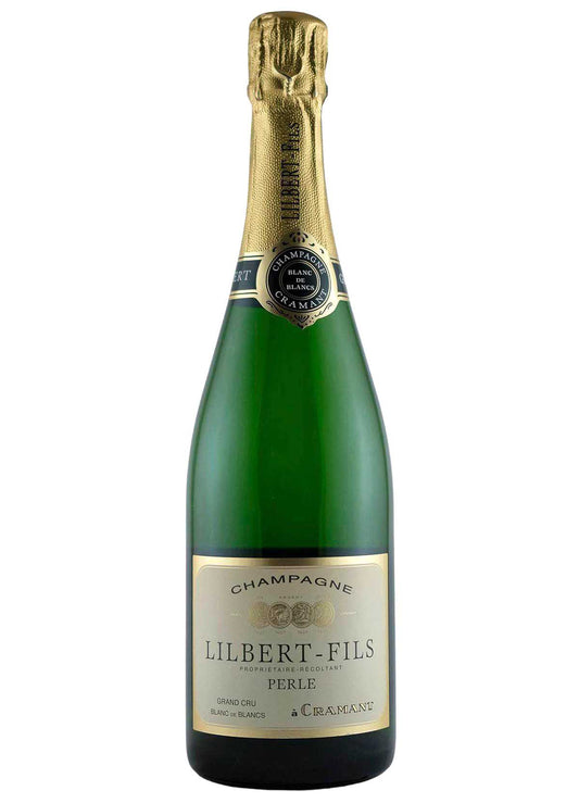 Champagne Lilbert-Fils Perle Blanc de Blancs Extra Brut  Front Bottle Shot