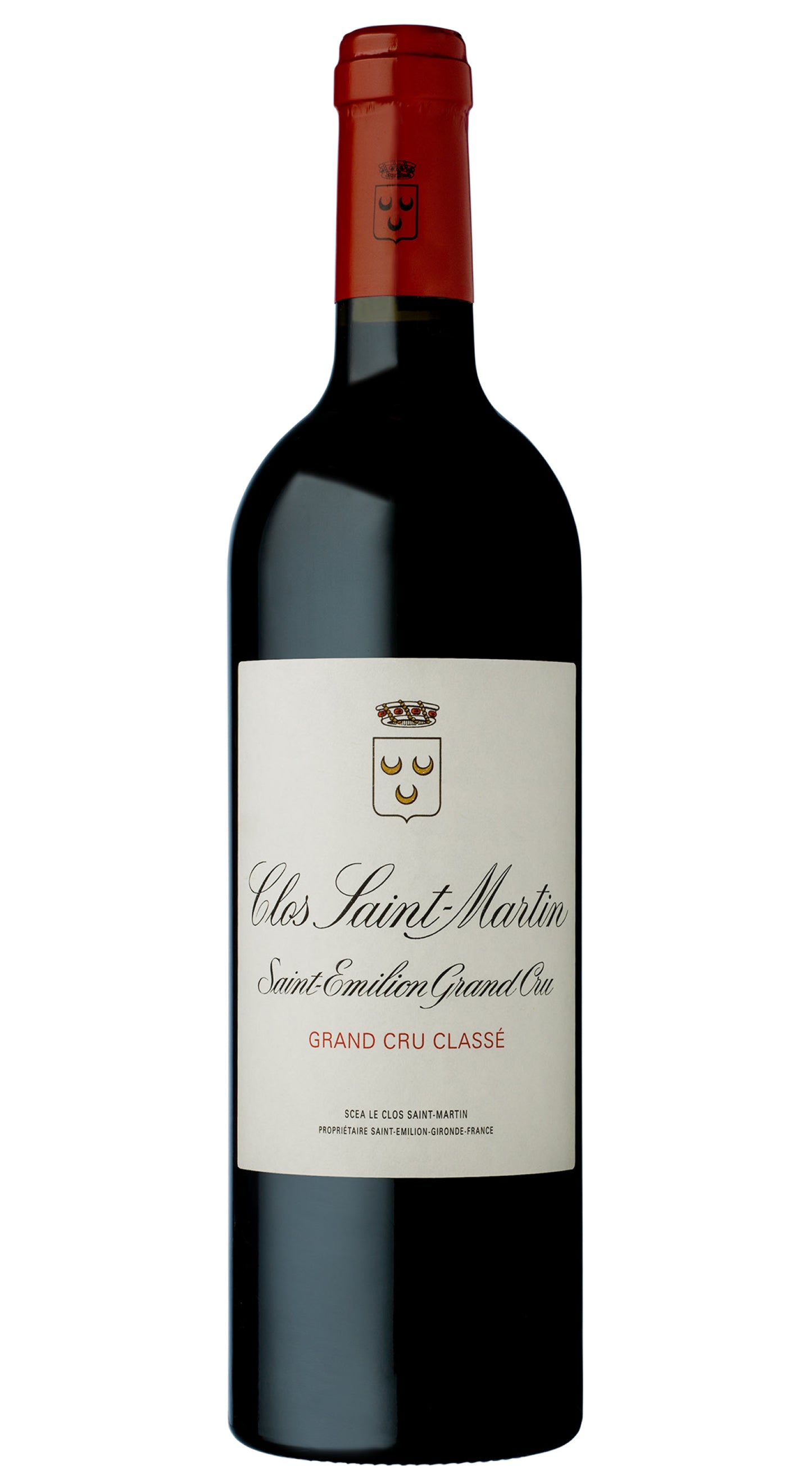 Chateau Clos St. Martin  2019  Front Bottle Shot