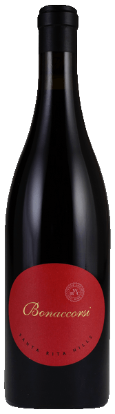 Bonaccorsi Sta. Rita Hills Pinot Noir 2020  Front Bottle Shot